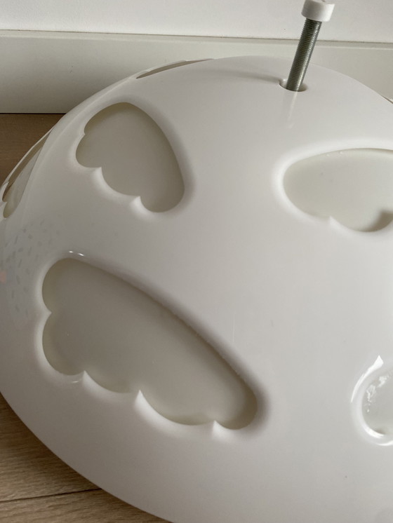 Image 1 of Vintage Ikea white seiling Skojig lamp by designer Henrik Preutz x Ikea