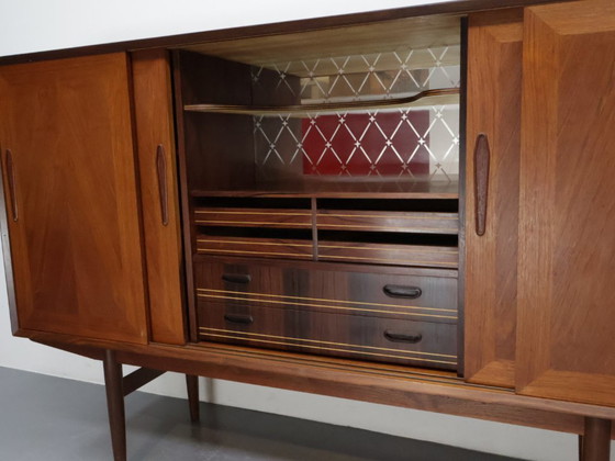 Image 1 of Grande parete attrezzata danese | Ante scorrevoli | Teak |