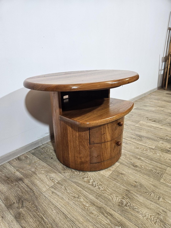 Tavolino TV in teak con piano girevole di Silkeborg Møbelfabrik, anni '60 – Mobili TV (photo 13 of 14)