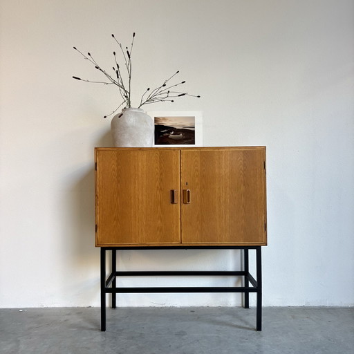 Aparador alto vintage Deens eiken