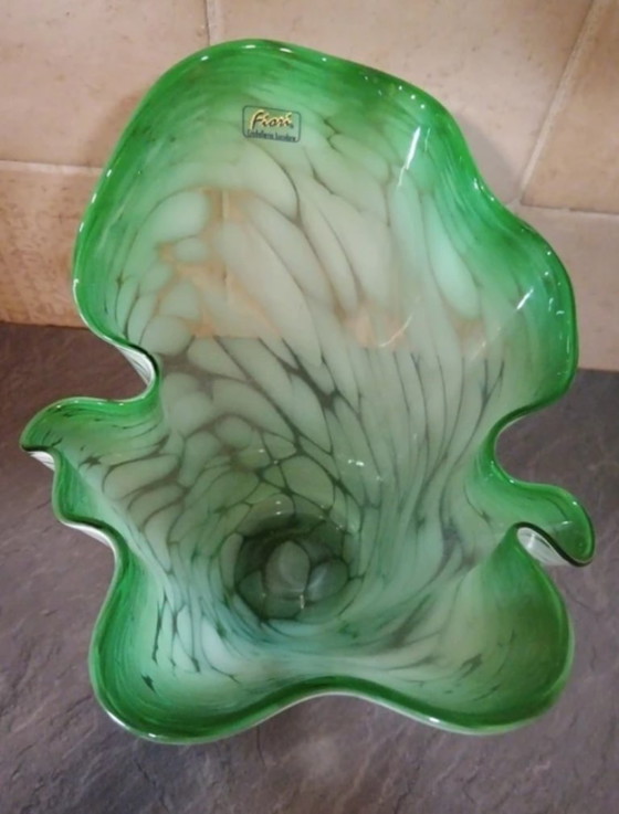 Murano Vintage Zakdoekvaas – Vazen, Murano Glass (photo 5 of 5)