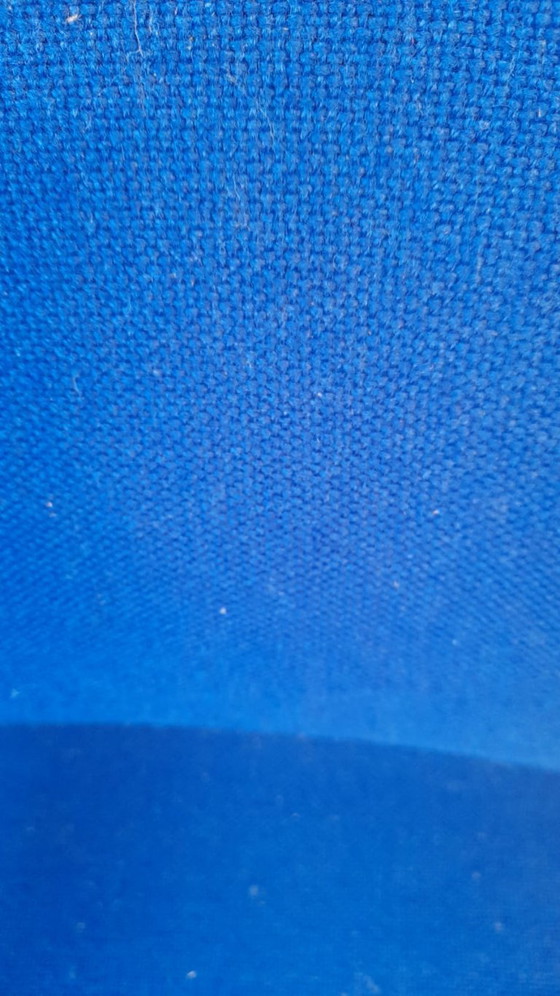 Image 1 of 6 X Norway blue fabric stacking conference chairs