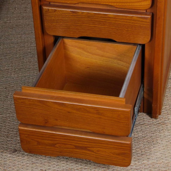 Image 1 of Holzschreibtisch Herausgegeben Von Hafele In Den 1980er Jahren