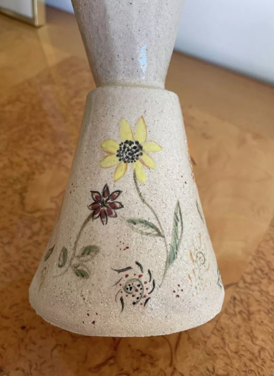 Image 1 of Keramikkrug Bemalt Handwerklich