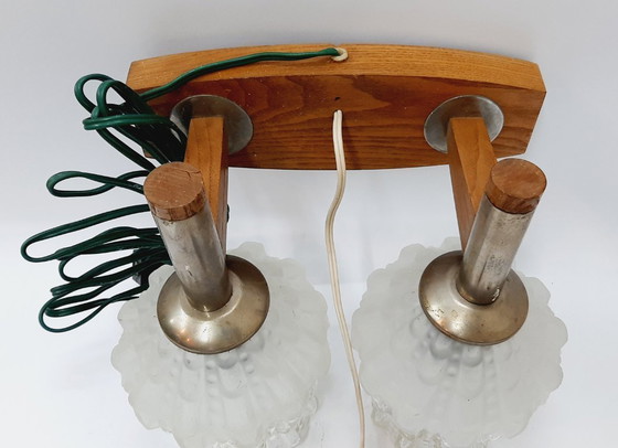 Image 1 of Vintage double wall light (sconce)