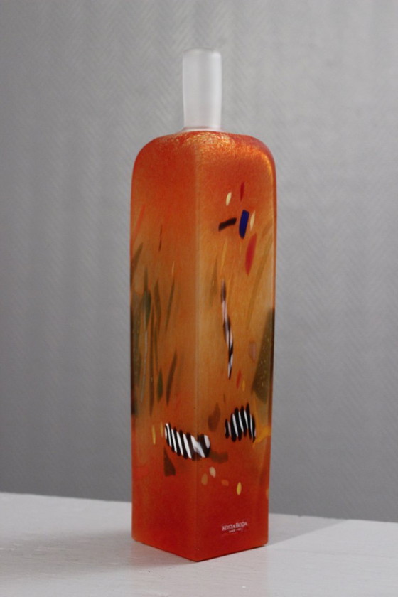 Image 1 of Bertil Vallien Atelier & Kosta Boda - "Satellite" series bottle, Sweden 1992