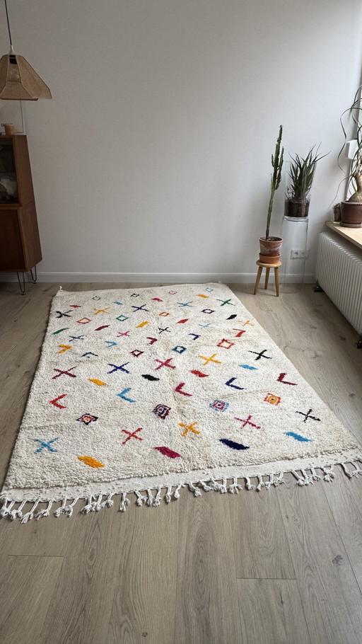 Berber Marokkaans Vloerkleed, 255x153cm