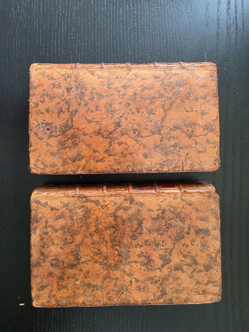 2 libri originali di fisica francese del 1745 e del 1748 – Nollet – koffietafelboeken, Leather, Paper (photo 2 of 12)