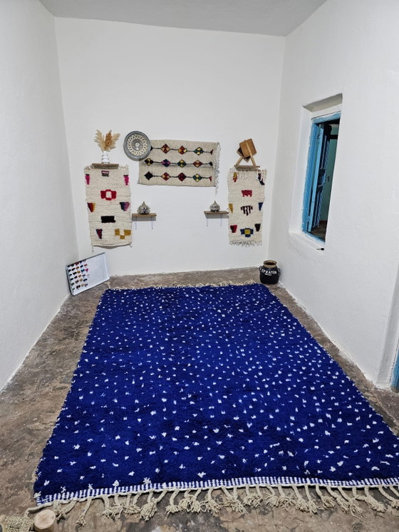 Berber Vloerkleed – Een sterrennacht geïnspireerd op Marokkaanse kunst 200/300cm – Vloerkleden en tapijten (photo 9 of 12)