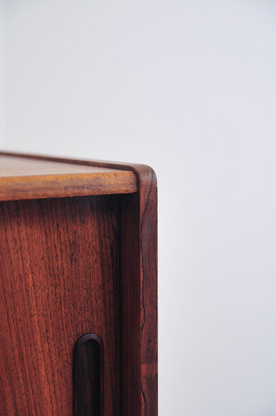 Vintage Rosewood Sideboard with Sliding Doors (photo 7 of 7)