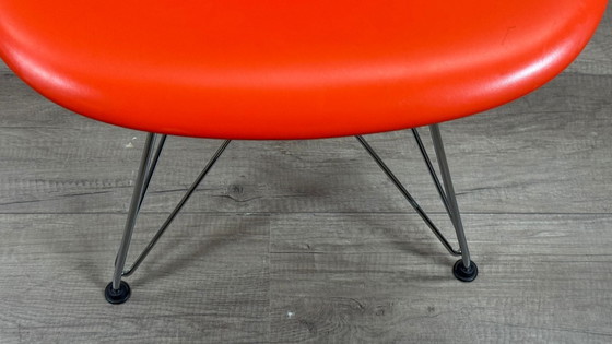 Image 1 of 6x Vitra DSR rosso-arancio