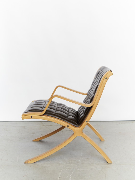 Image 1 of Paar Peter Hvidt & Orla Mølgaard-Nielsen Ax Stoelen Voor Fritz Hansen