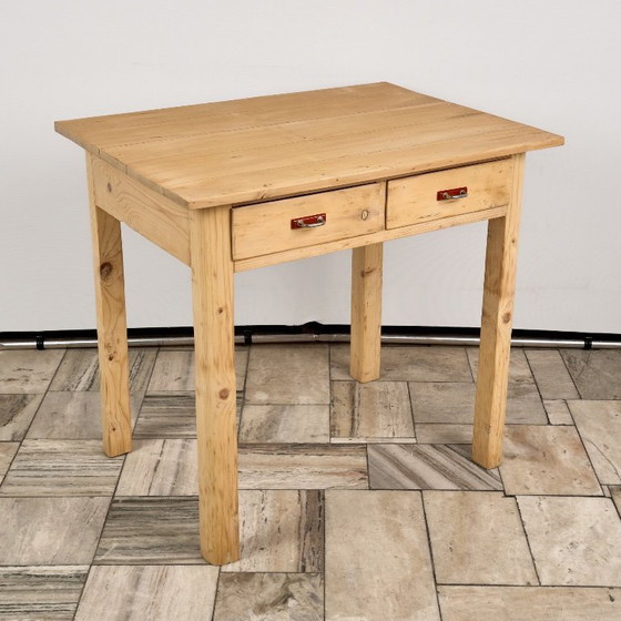 Vintage Wooden Table, 1940s, Czechoslovakia – Dining tables (photo 4 of 14)