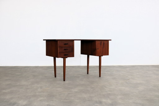 vintage teak desk