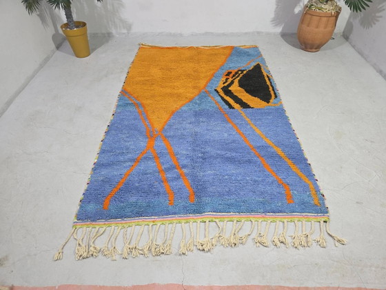 Alfombra bereber natural hecha a mano 2,5x1,5 m – Wool (photo 6 of 13)