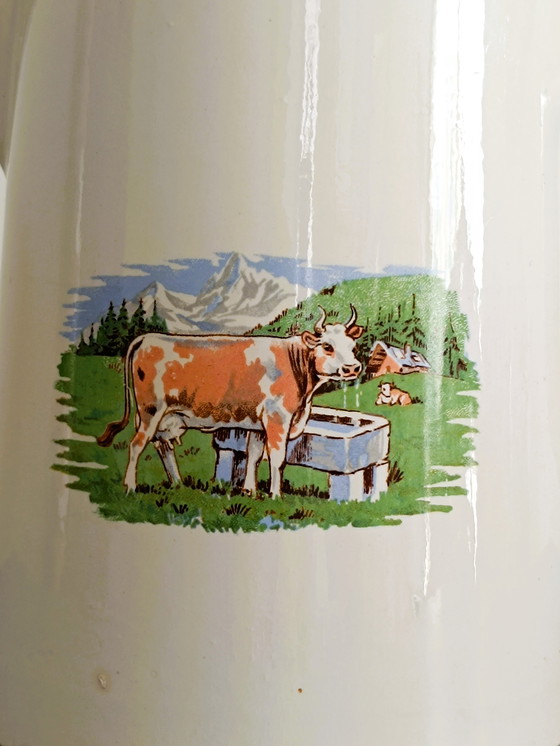 Image 1 of Vintage Digoin Keramische Kruik