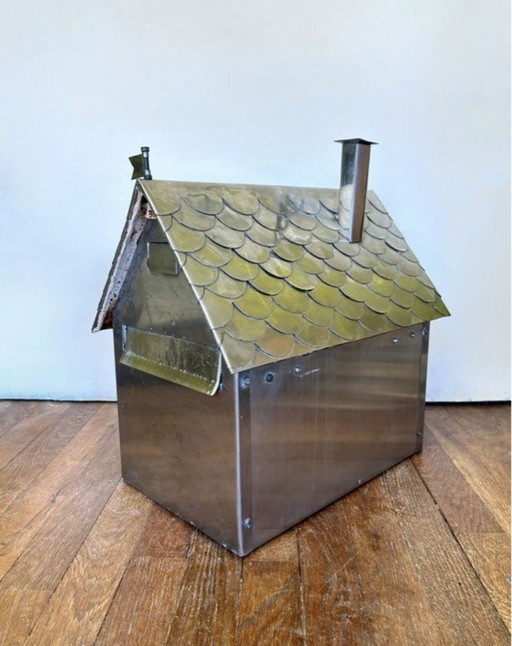Antique hand-made mailboxes
