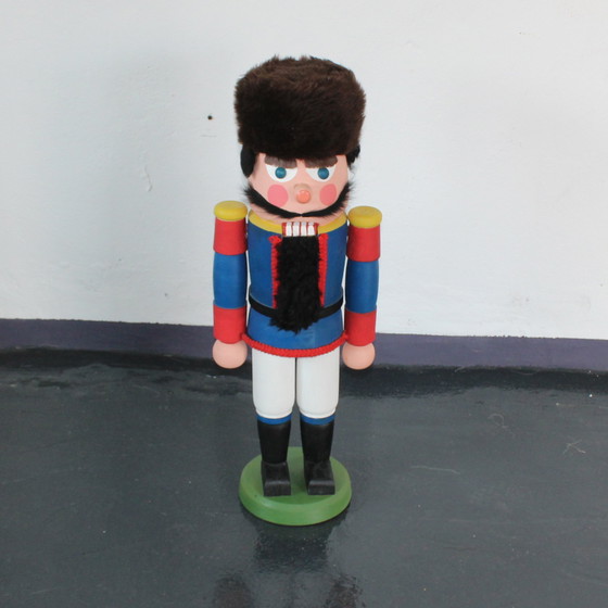 Image 1 of Nutcracker soldier hand-painted Erzgebirge