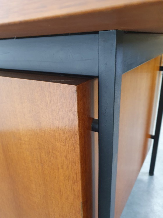 Image 1 of Knoll De Coene vintage teak desk 1950s