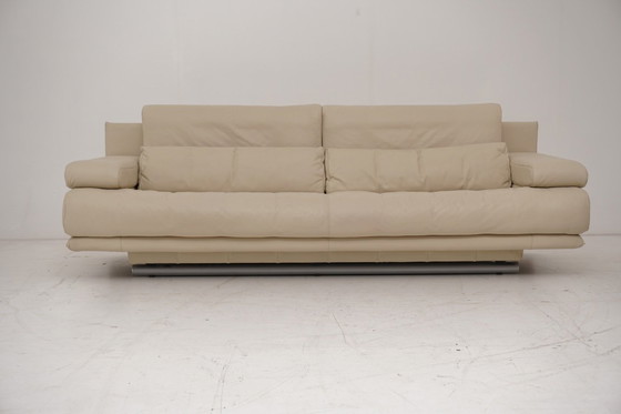 Image 1 of Conjunto de sofá Rolf Benz 6500, tres plazas, dos plazas, cuero beige.