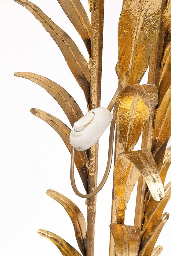 Set of 2 Art Deco Floor lights – Gold, Iron (photo 7 of 8)