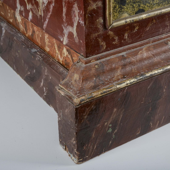 Sgabello laccato del XVIII secolo con base rossa e verde – Sgabelli, Legno, Klassiek (photo 12 of 15)