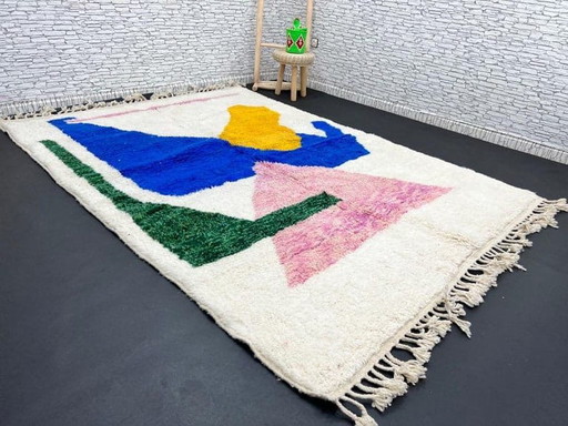 Alfombra tradicional hecha a mano de pura lana de 3/4 m – Alberto Bazzani, vloerkleden en tapijten, Wool (photo 2 of 6)