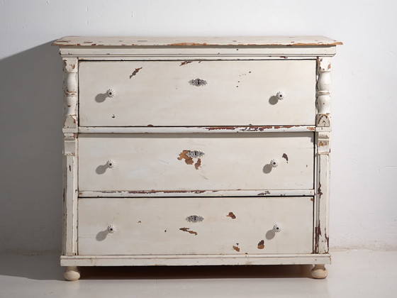 Antique white Provencal style chest of drawers (c.1920) #44 (photo 22 of 40)