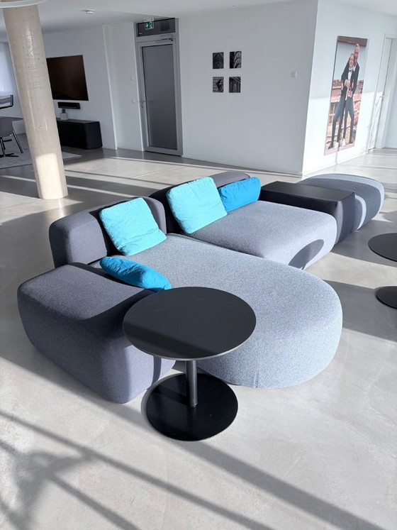 Image 1 of Sofá lounge LaPalma PLUS gris + Mesa LaPalma Brio