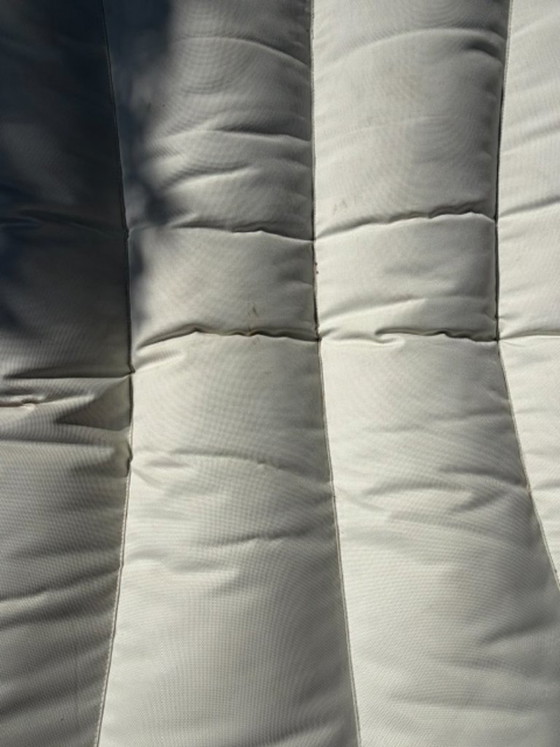 Hangmat met aluminium standaard en dik gewatteerd kussen – Ligbed tuin, Polyester (photo 27 of 29)