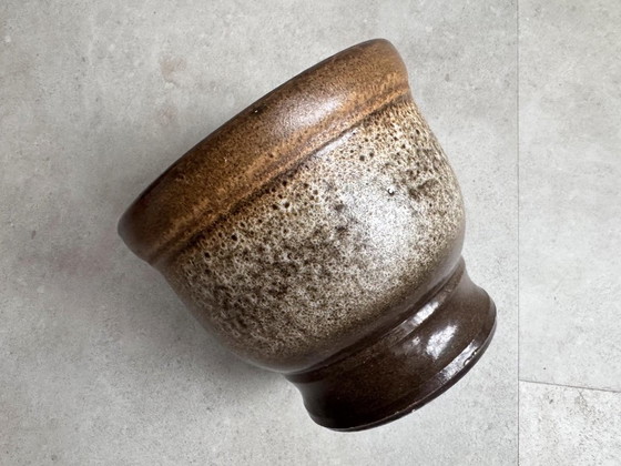 1x Grote Vintage 70s W. Germany Bloempot – Plantenbak, Ceramic (photo 3 of 5)