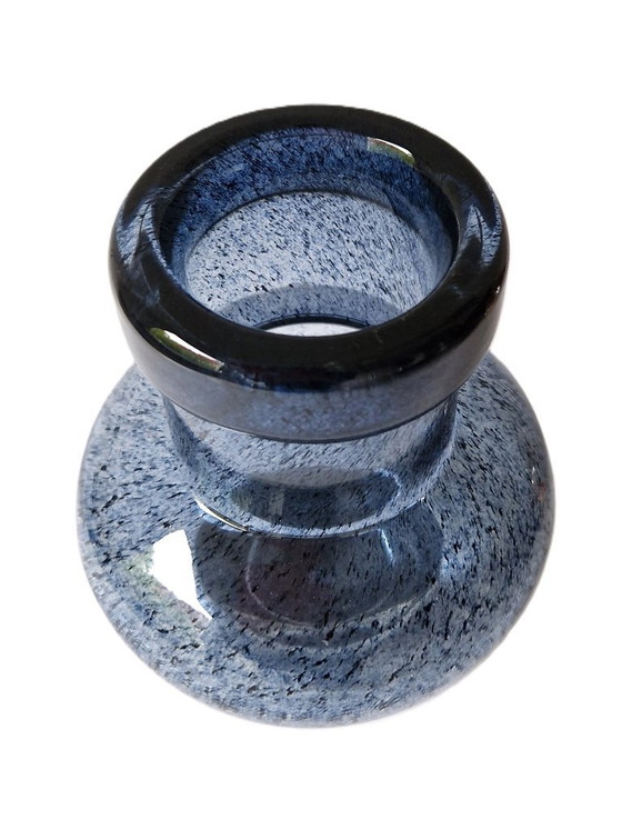 Image 1 of Bo Borgström – Vase „Oxid“ – Åseda Glasbruk Schweden