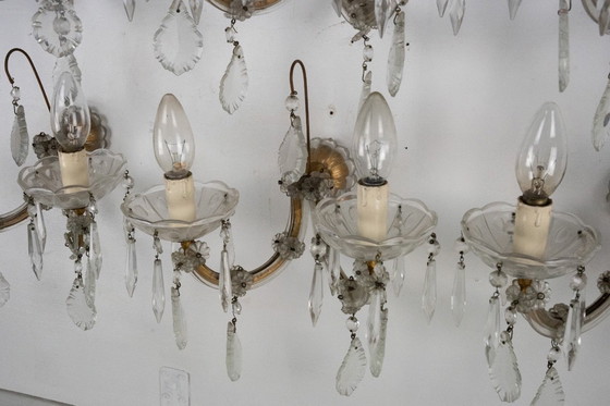 Image 1 of Set di sei applique Maria Teresa. Italia 1940