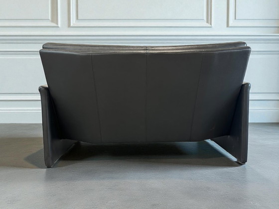 Image 1 of Leolux Antipode bank– zwart leer