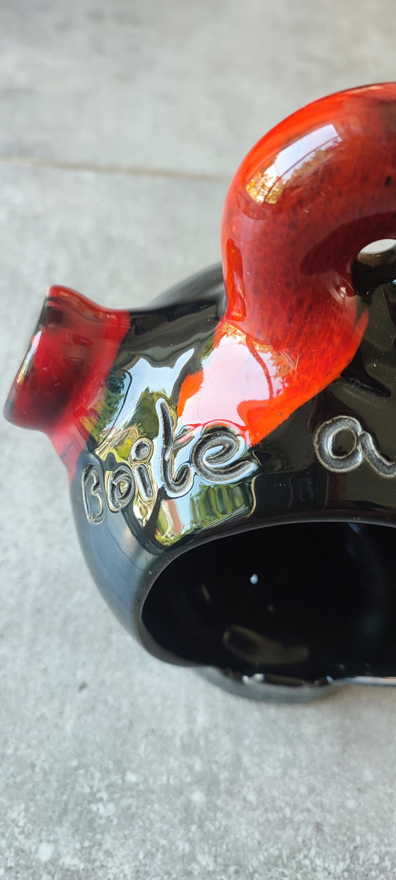 Image 1 of Caja de culata de cerámica Vallauris Fady años 60