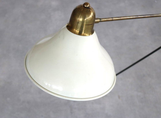 Image 1 of Lampada da terra vintage | lampada | ottone | anni '60