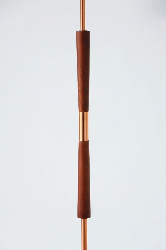 Image 1 of Vintage Teak Floor Lamp from the 1960s - Renovated & Chic Design