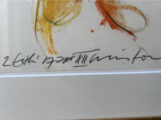 Image 1 of 🎨 Winston Huisman – Set of 2 original, signed artworks (framed)