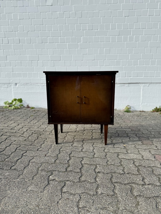 Mobile HiFi per Dischi Mid Century Cassettiera Armadio Vintage Anni '50 – Cassettiere, Wood (photo 8 of 8)