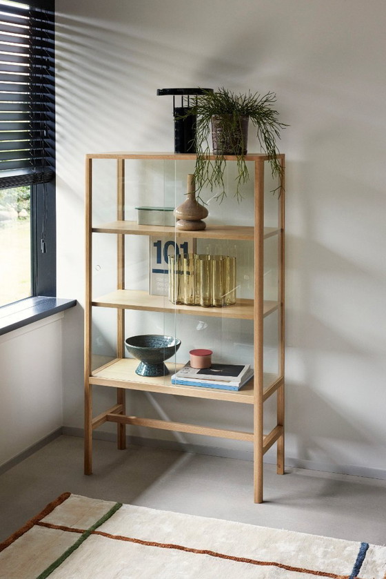 Image 1 of Hübsch curve design vase (24cm)