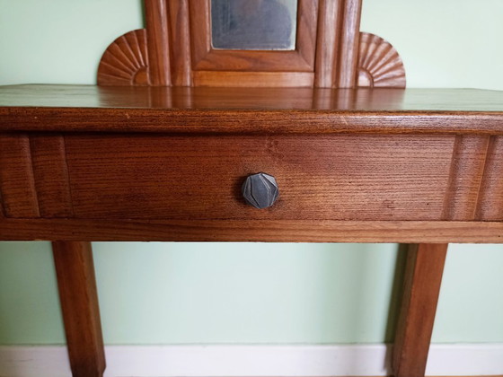 Image 1 of Tocador Art Déco de roble. Francia, 1940.