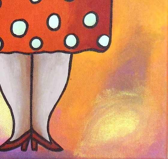 Image 1 of Une peinture de "Fat Ladies" très chaleureuse par Erica Muizer