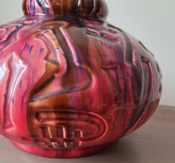 Image 1 of Louis GUEULE dit ELGE vase. Art Deco