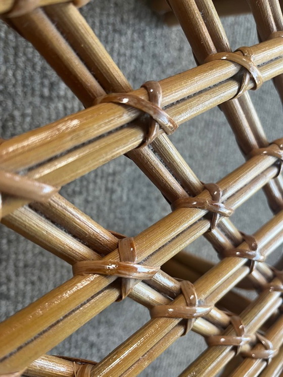 Image 1 of Vintage rattan (side) table