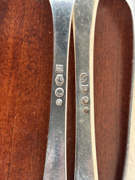 Image 1 of Zilveren bestek