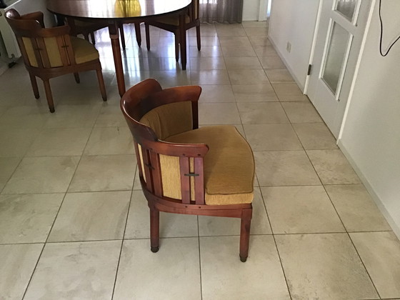 Image 1 of 4x Schuitema Shaker eetkamerstoelen