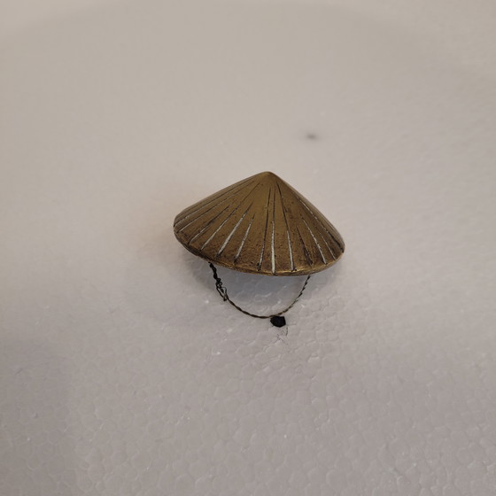 Image 1 of Sculpture en bronze « paysan », années 30 – Indochine