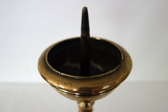 Image 1 of Kerzenständer aus vergoldeter Bronze, Frankreich, 17. Jahrhundert