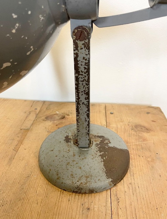 Image 1 of Lámpara de mesa industrial de BAG Turgi, años 50