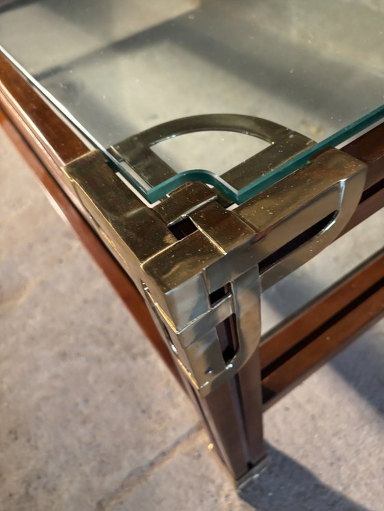 Image 1 of Tavolino da caffè vintage spagnolo di S.T Valenti, con tavolo angolare